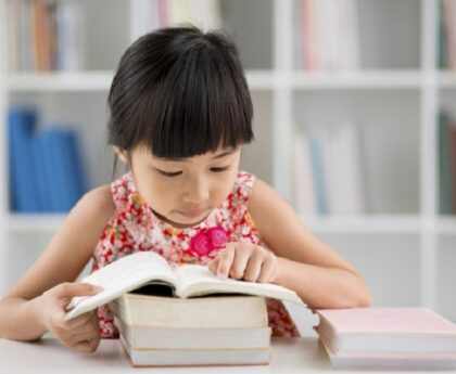 Child with School Exams